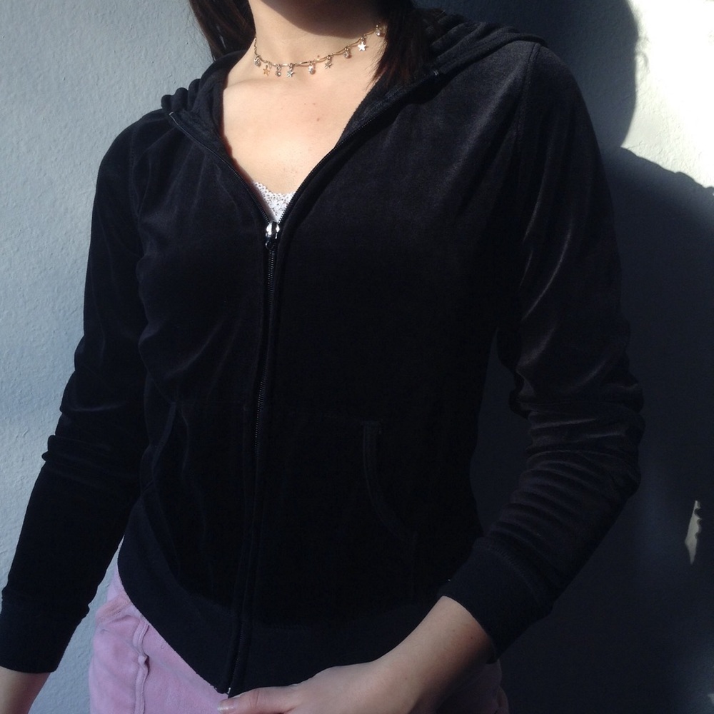 Velvet black jacket